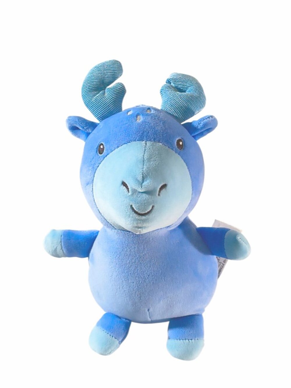 2020 Animal Adventure Blue Moose Soft Squishy Plush Stuffed Toy 9"